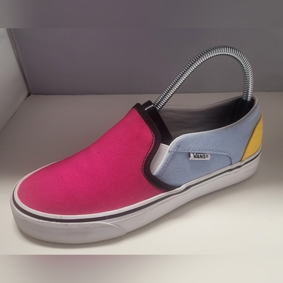 Vans Shoes - Vans 7 Slip On Sneakers Colorblock